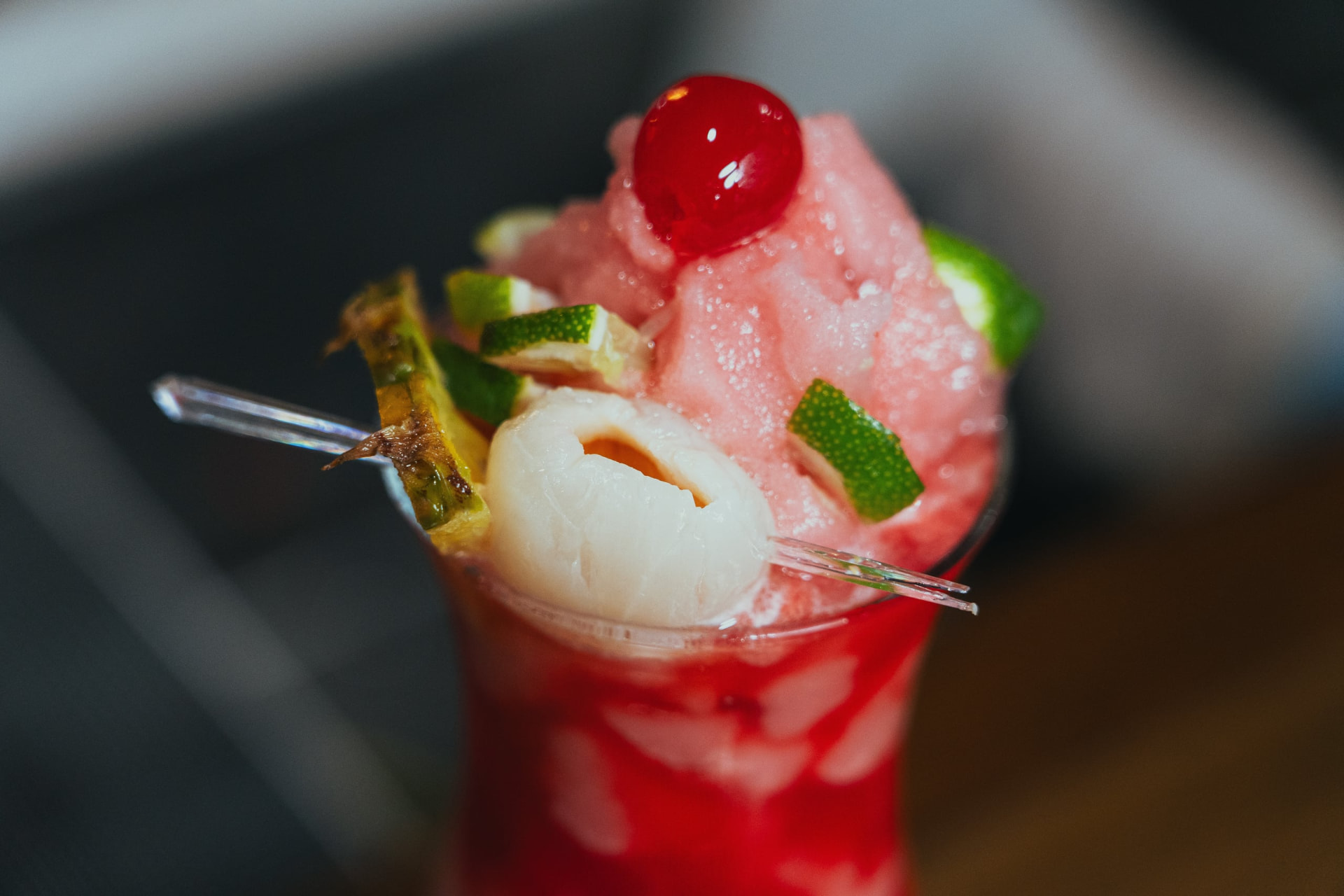 Strawberry Lychee Daiquiri