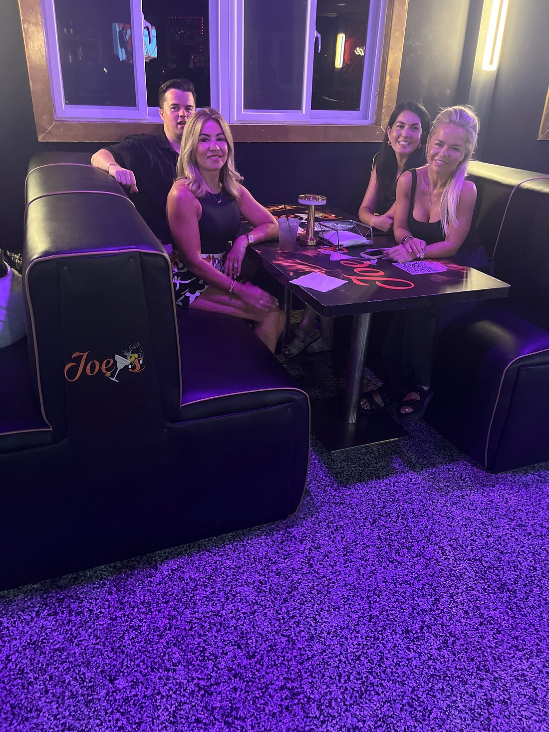Joey's booth seating